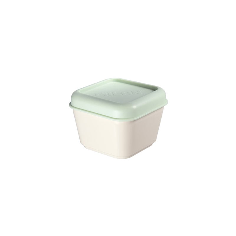 Milan Lunch box 1918, with green lid, 330 ml
