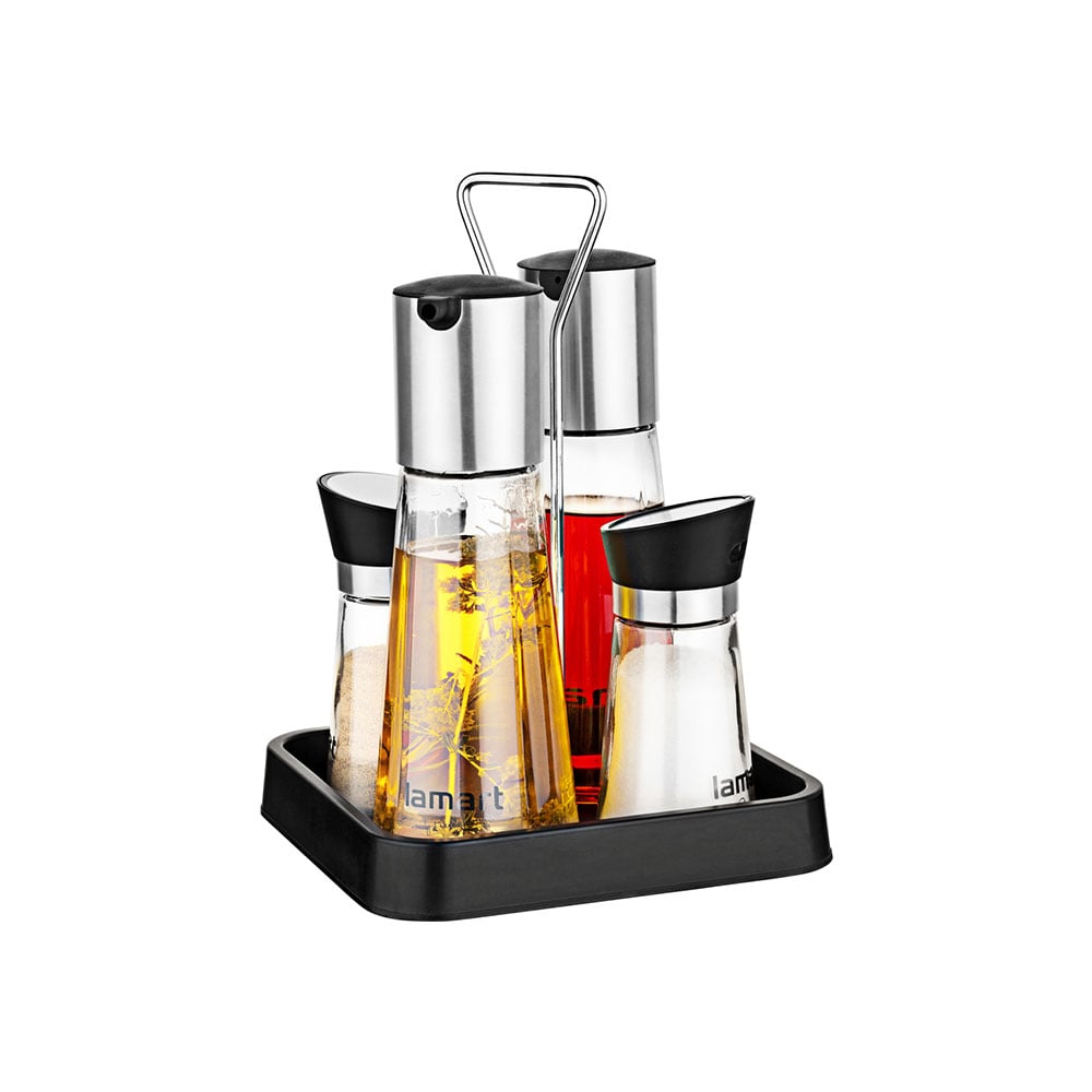 Lamart Oil and vinegar set, 4 pcs