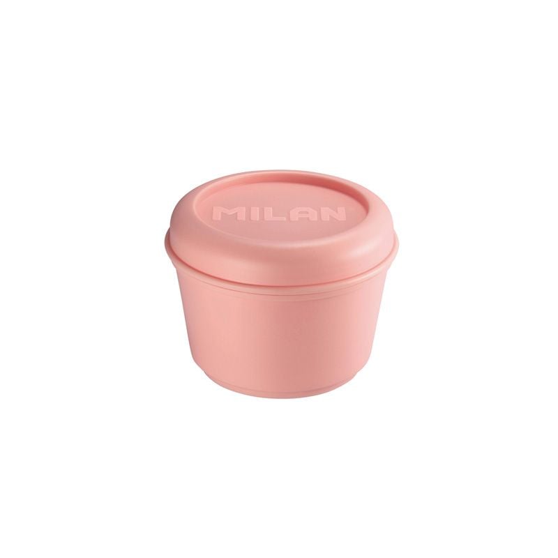 Milan Lunch Box 1918, round, pink, 250 ml