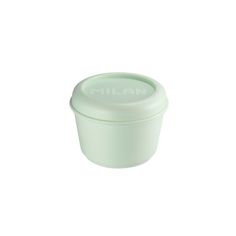 Milan Lunch box 1918, round, green, 250 ml