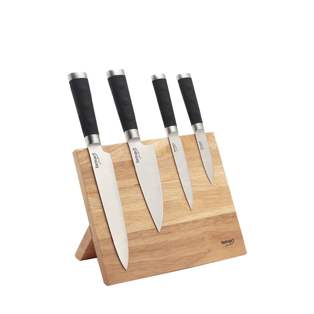 Lamart Knife Set LT2026, 4 pcs, with magnetic board