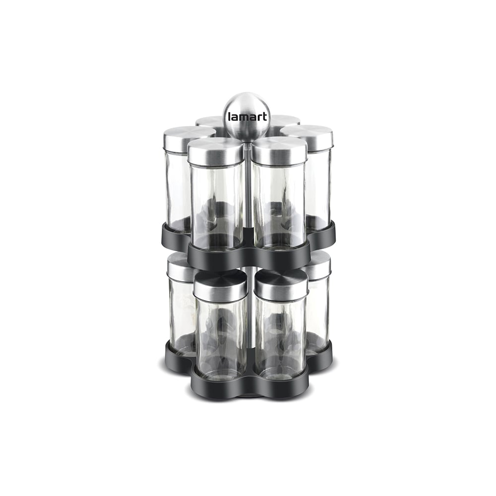 Lamart Spice jar set LT7044, 12 pcs, with stand