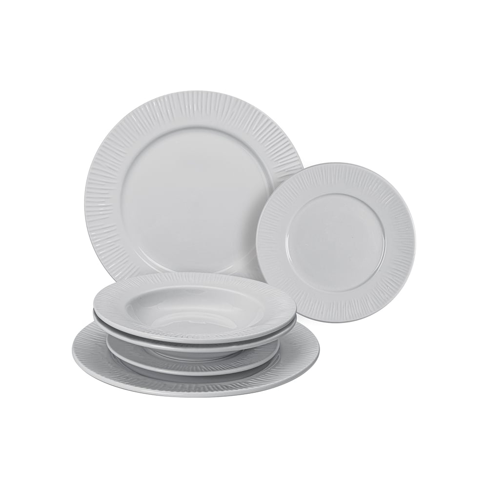 Lamart Dinner set LT9080, round, 6 pcs