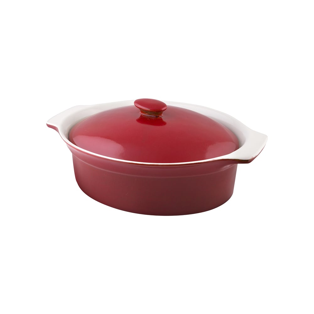 Lamart Baking dish LT9206, ceramic, with lid, oval, 2.7 L