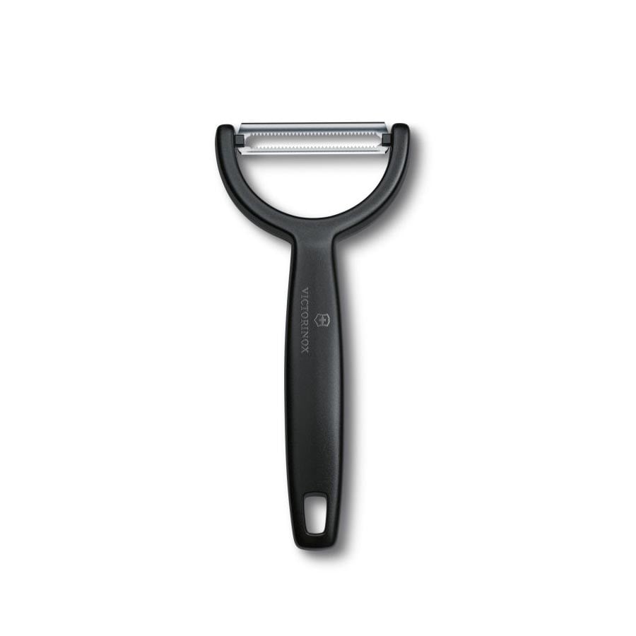 Victorinox Peeler Ypso, double serrated, black