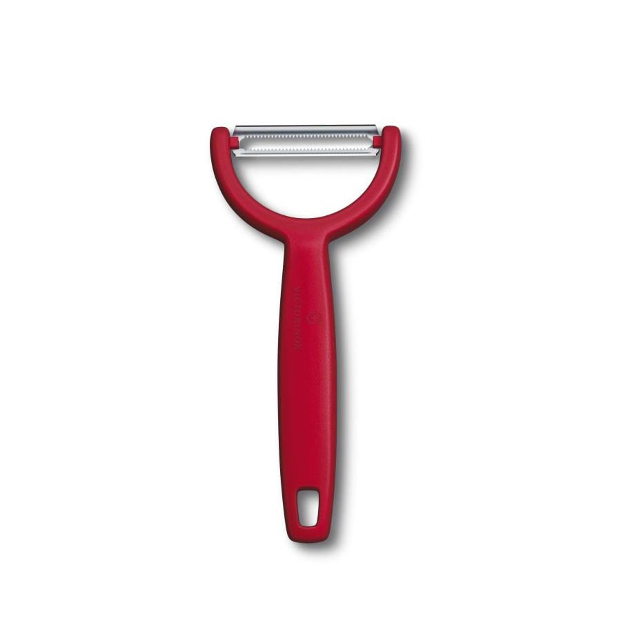 Victorinox Peeler Ypso, double serrated, red