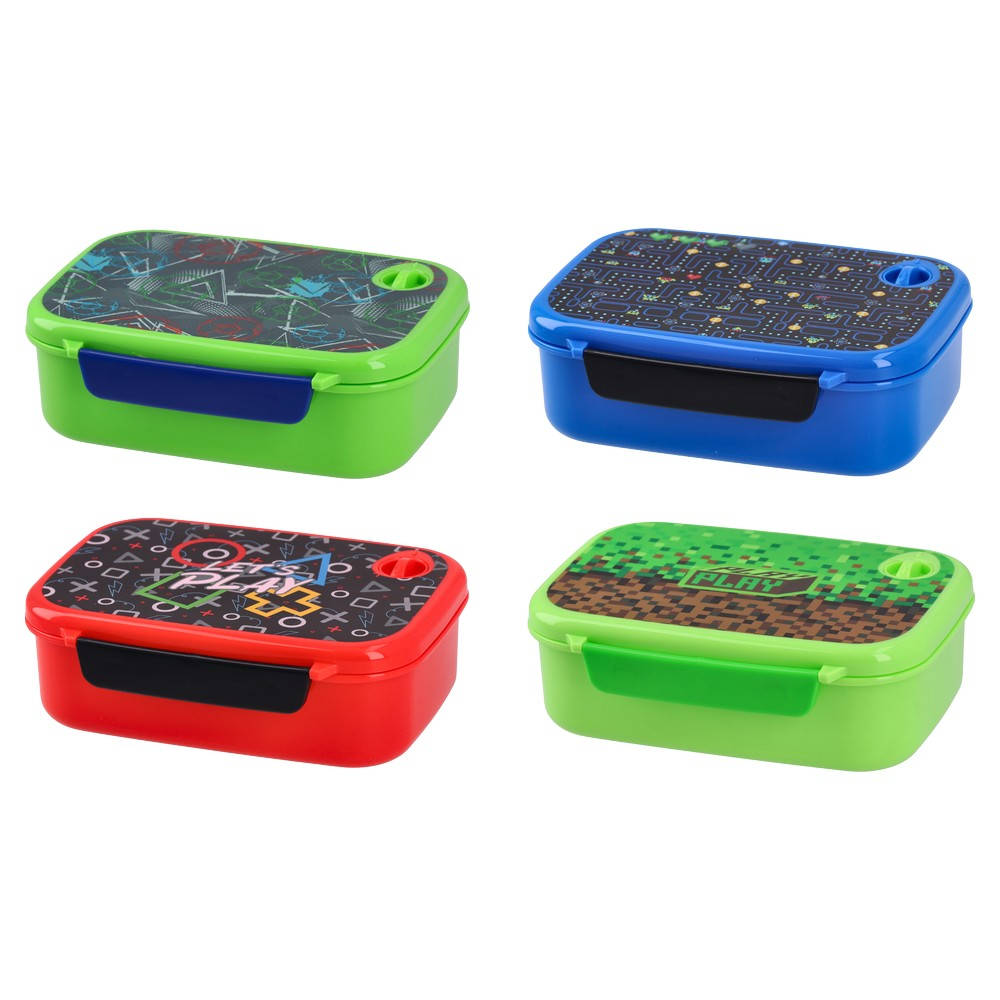 Takk Foody Class Lunch Box, for boys, 765 ml, assorted