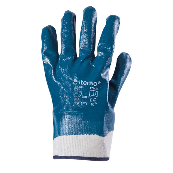 Gloves Swift, made ??of knitted fused in nitrile