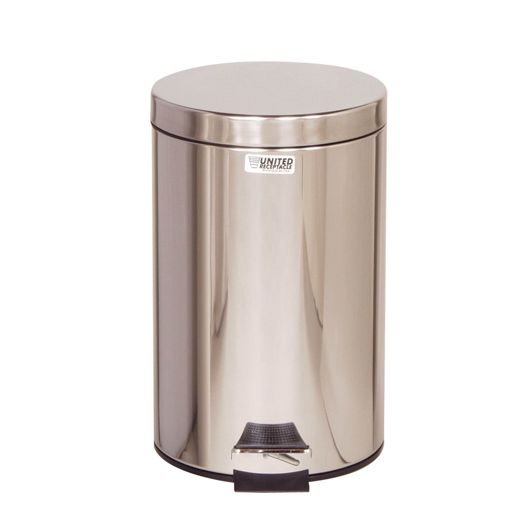 Waste bin Rubbermaid, pedal-operated, 13.2 L