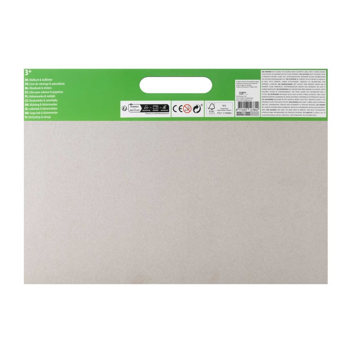 Moxy Colouring book Dinosaurs, with stickers, 26 x 35.5 cm