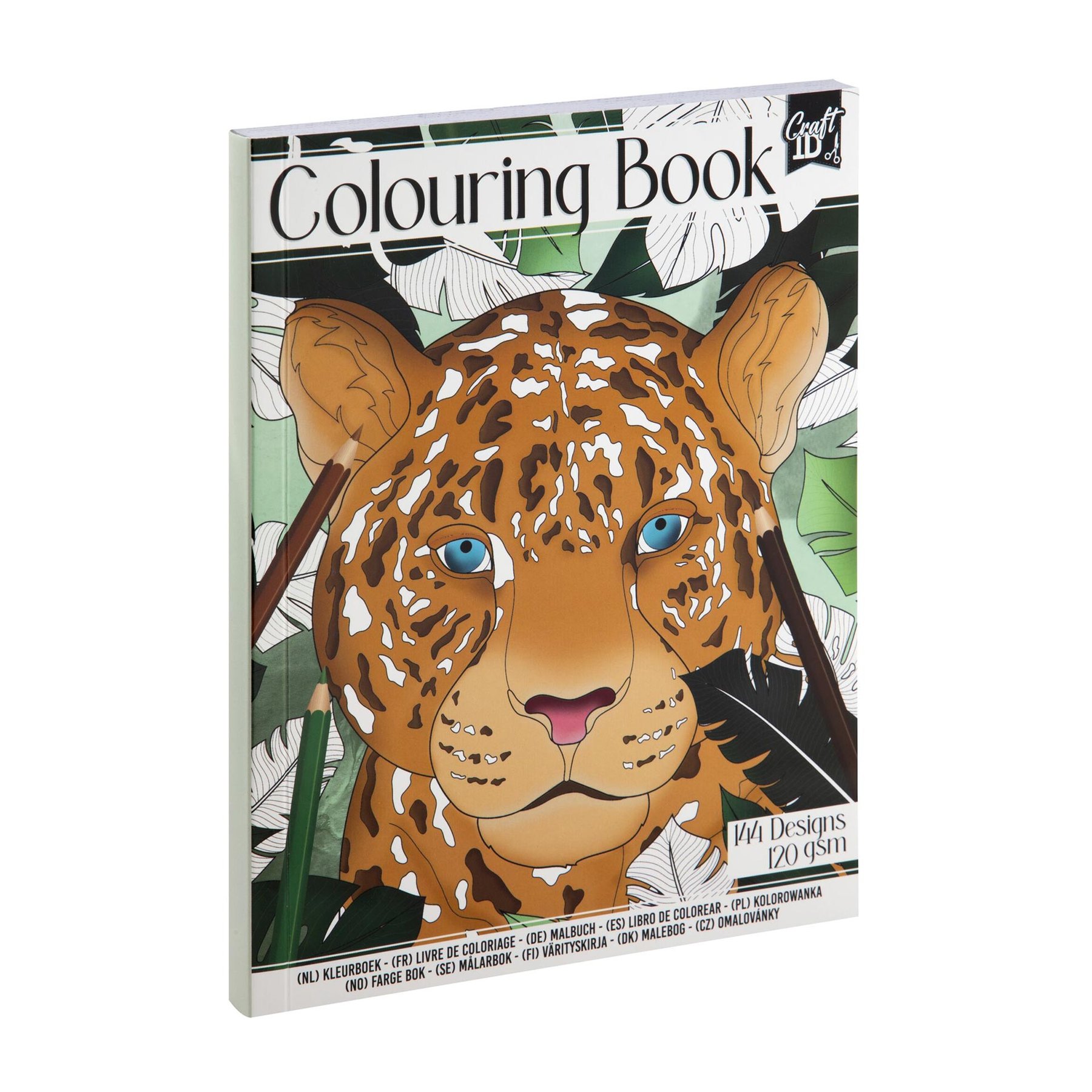 Craft ID Coloring book - Animals, 72 sheets