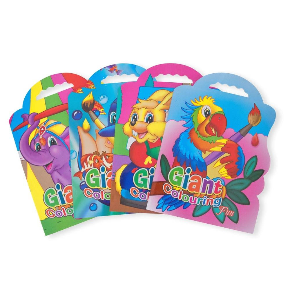 Festa Colouring Book, A3, assorted