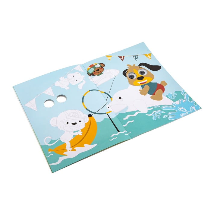 Moxy Coloring book Tiger, A4, 24 pages