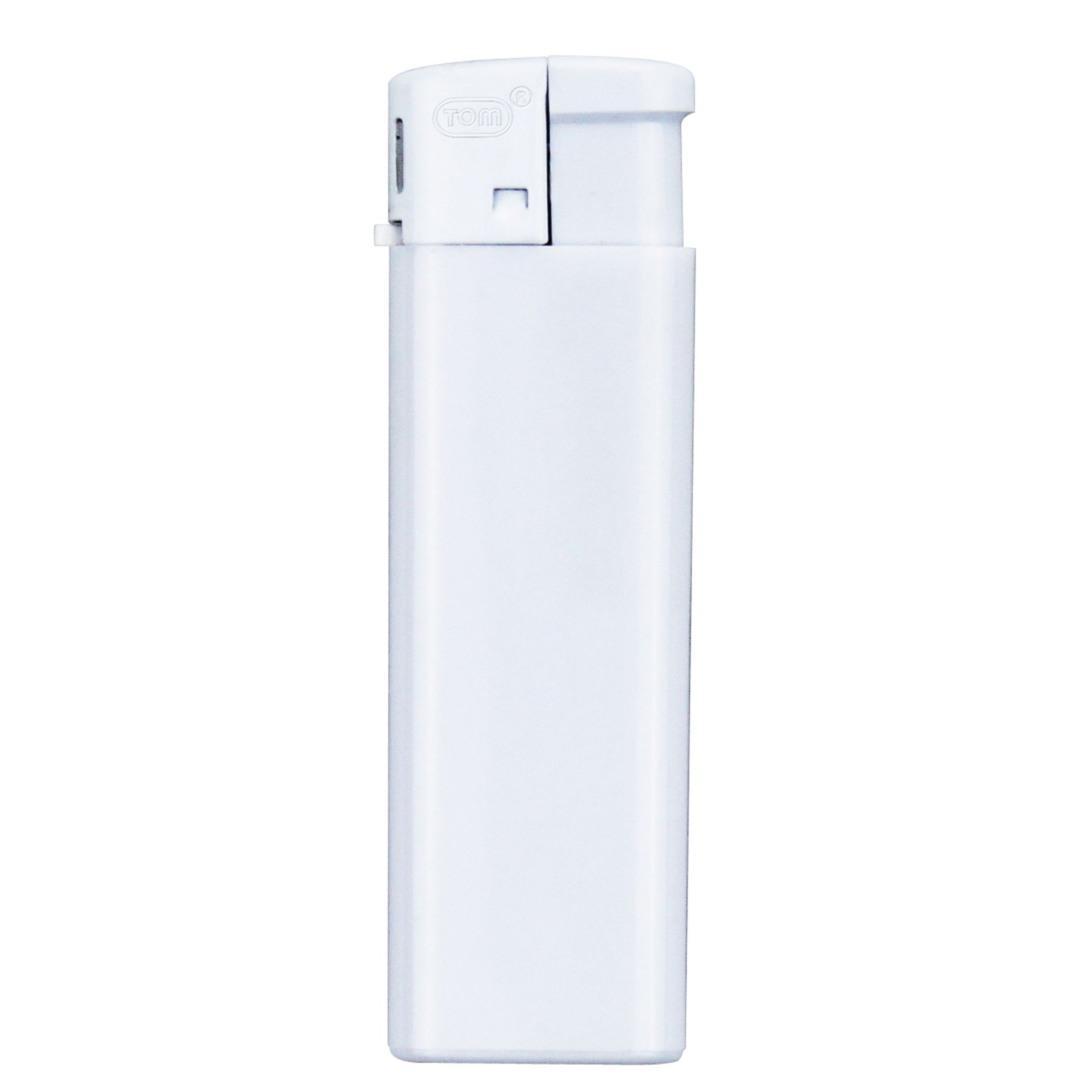 Tom Lighter EB-51, plastic, white, 50 pcs