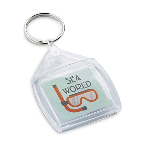 Keychain, 43 x 55 x 5 mm