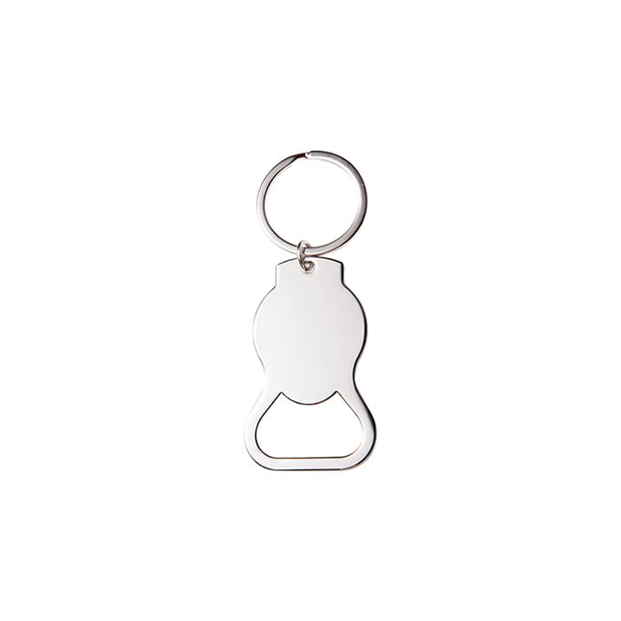 BESTSUB Keychain opener, round, customizable