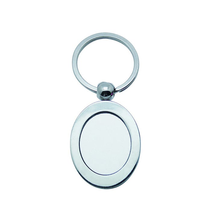 BESTSUB Keychain, oval shape, customizable