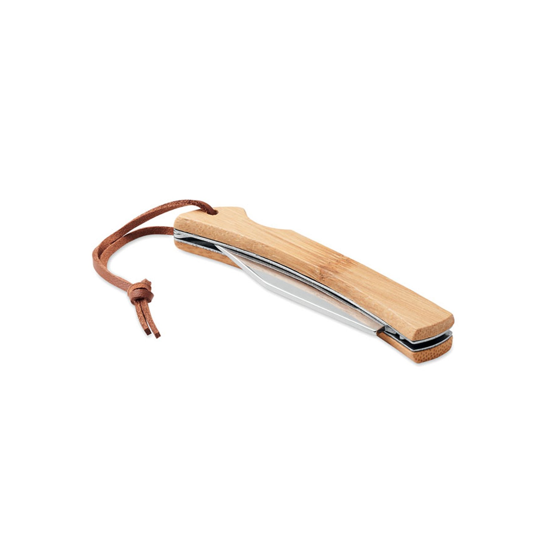 More Than Gifts Knife Mansan, folding, bamboo handle