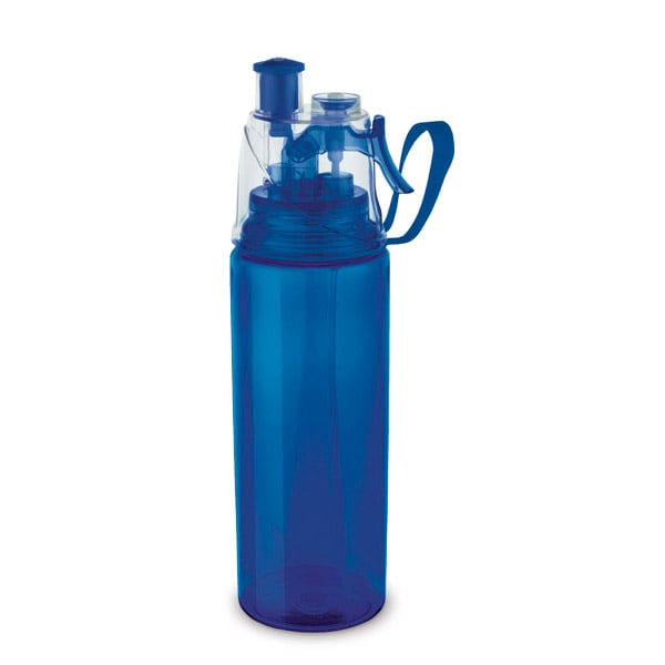 Hi!dea Sports Bottle, with spray, blue