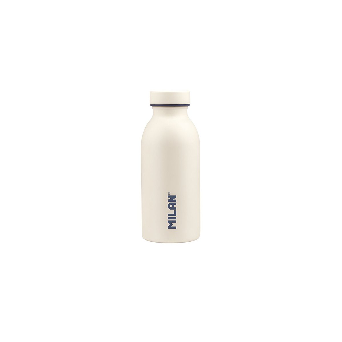 Milan Water bottle 1918, insulated, white, 354 ml