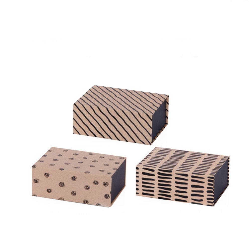 Gipta Gift Box Crafty, foldable, 115 x 160 x 65 mm, assorted