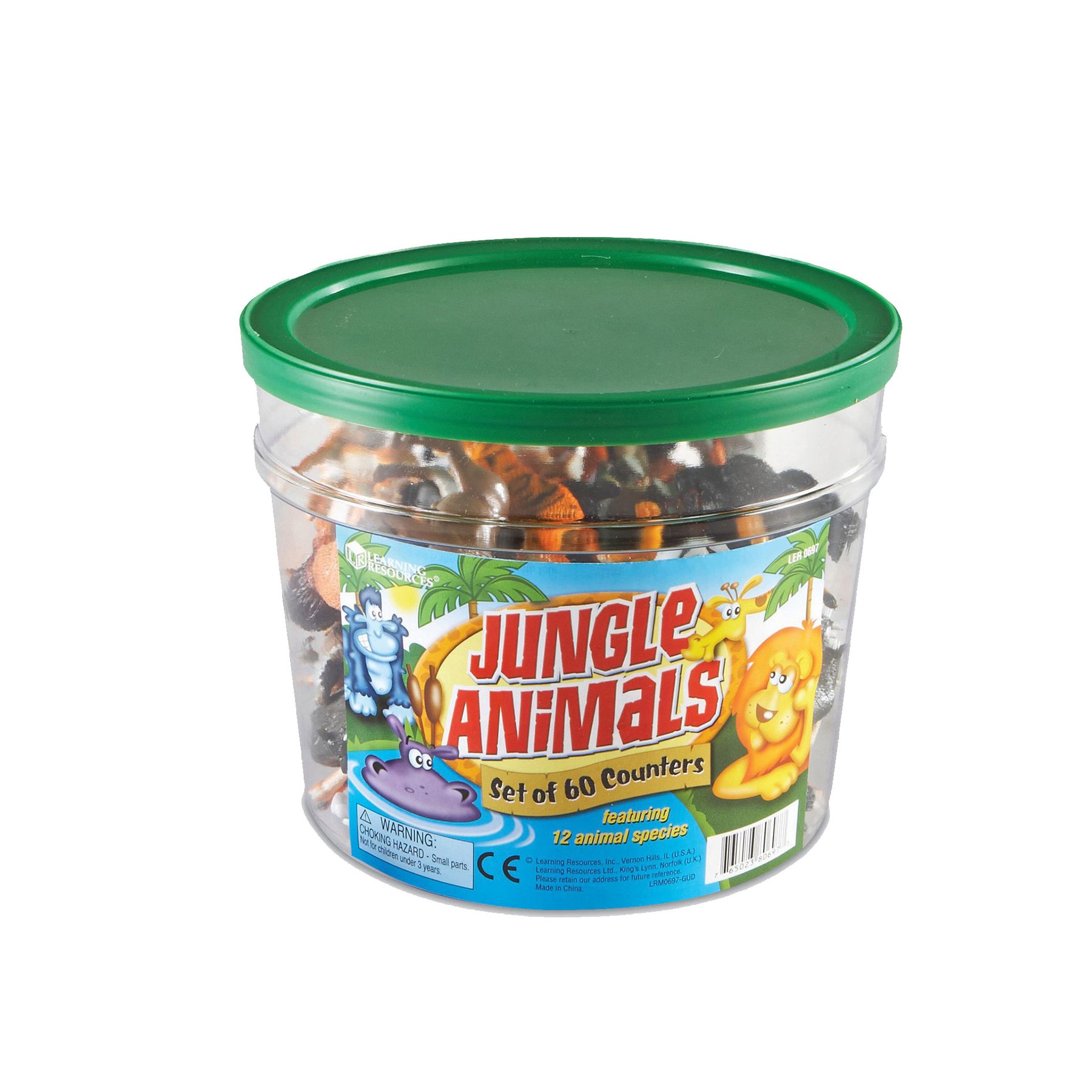 Learning Resources Animals, jungle, 60 pcs