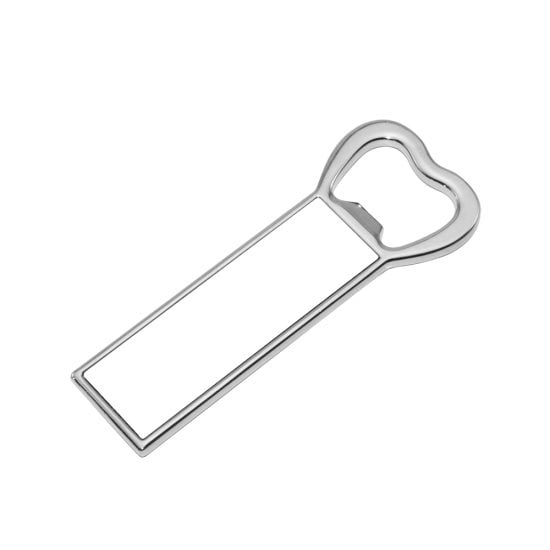 BESTSUB Fridge magnet opener, metal, 2.2 x 8.7 cm, customizable
