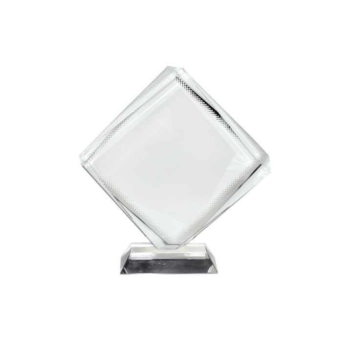 BESTSUB Crystal Octagon, 15.5 x 13 cm, customizable