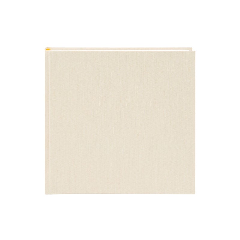 Goldbuch Album, with 60 White Pages, 25 x 25 cm, Beige