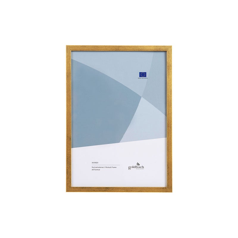 Goldbuch Photo frame, wooden, 21 x 30 cm, golden