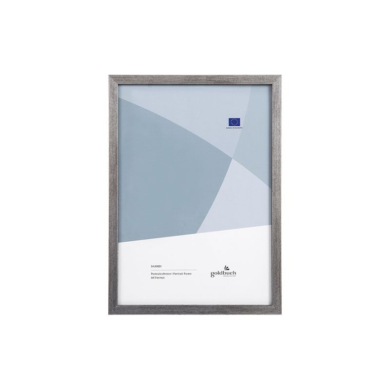 Goldbuch Photo frame, wooden, 21 x 30 cm, silver