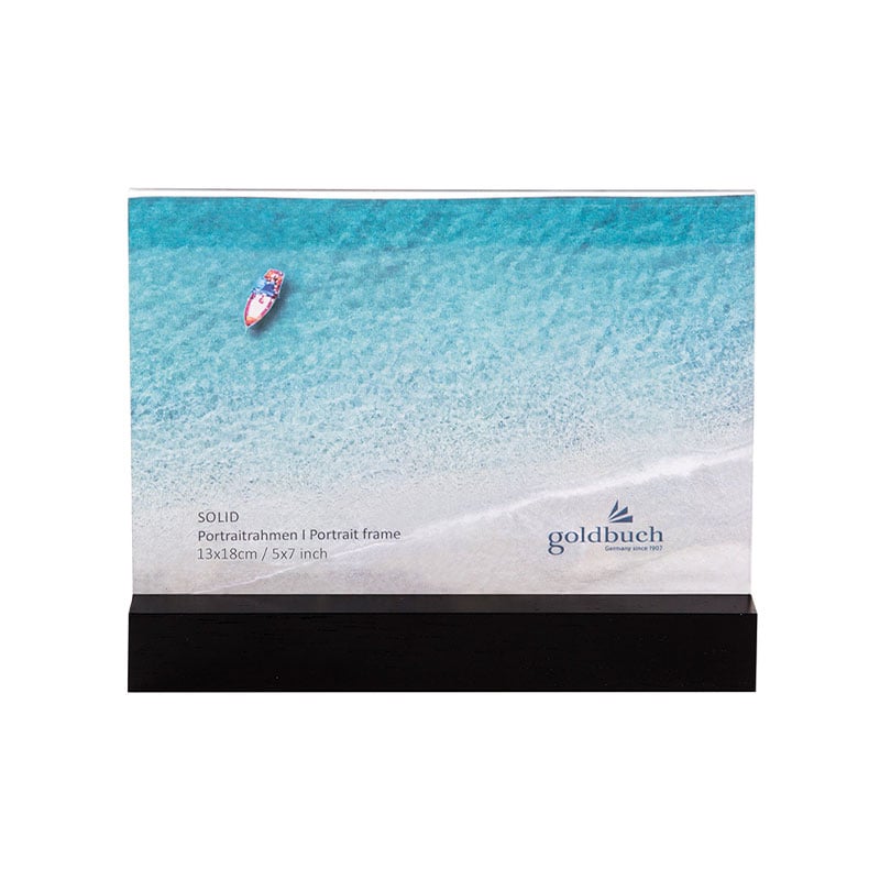 Goldbuch Photo frame, acrylic, 13 x 18 cm, black