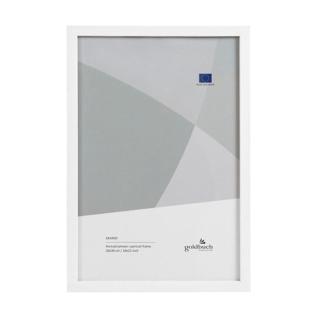 Goldbuch Photo Frame, wooden, 20 x 30 cm, white