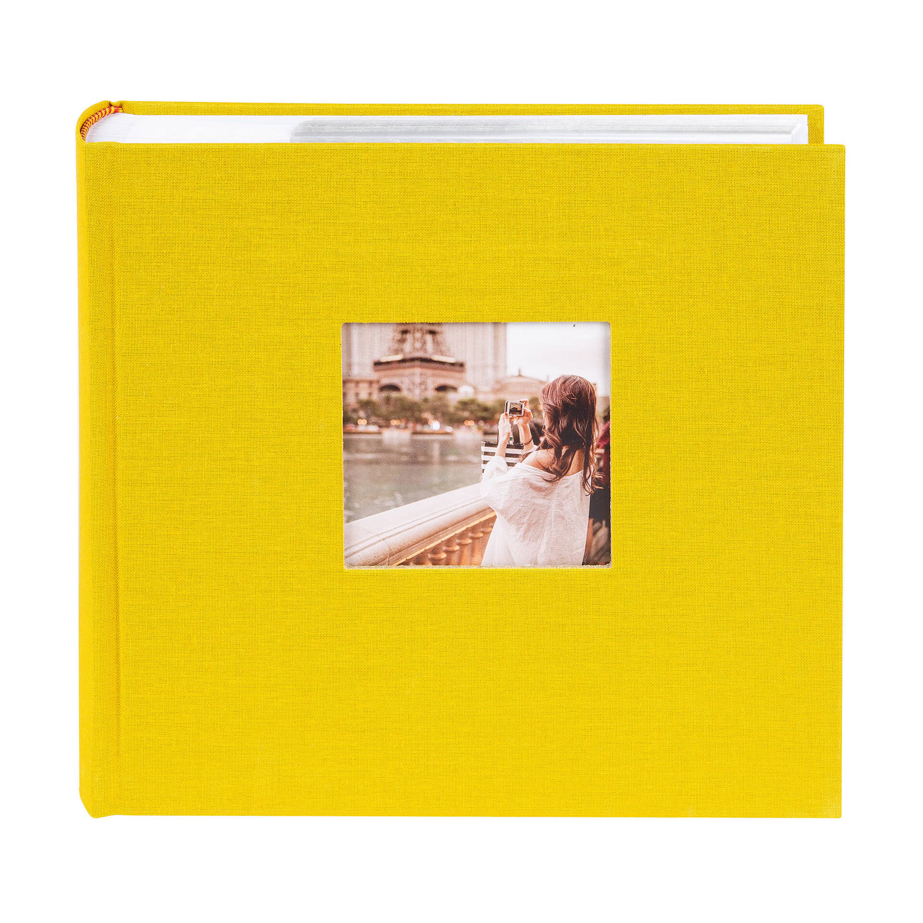 Goldbuch Album Bella Vista, for 200 photos, with pockets, 10 x 15 cm, mustard