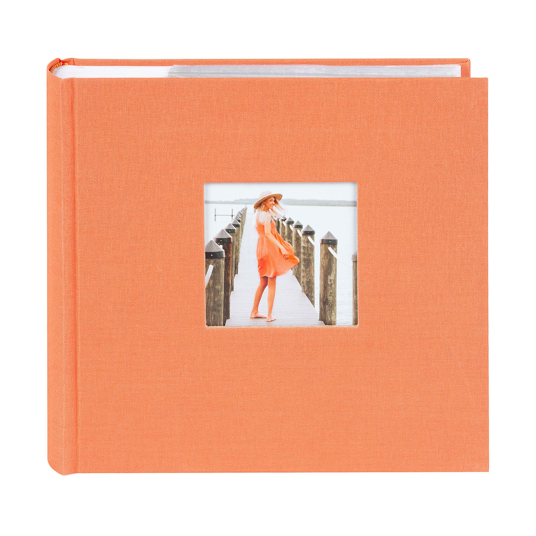 Goldbuch Album Bella Vista, for 200 Photos, with Pockets, 10 x 15 cm, Salmon