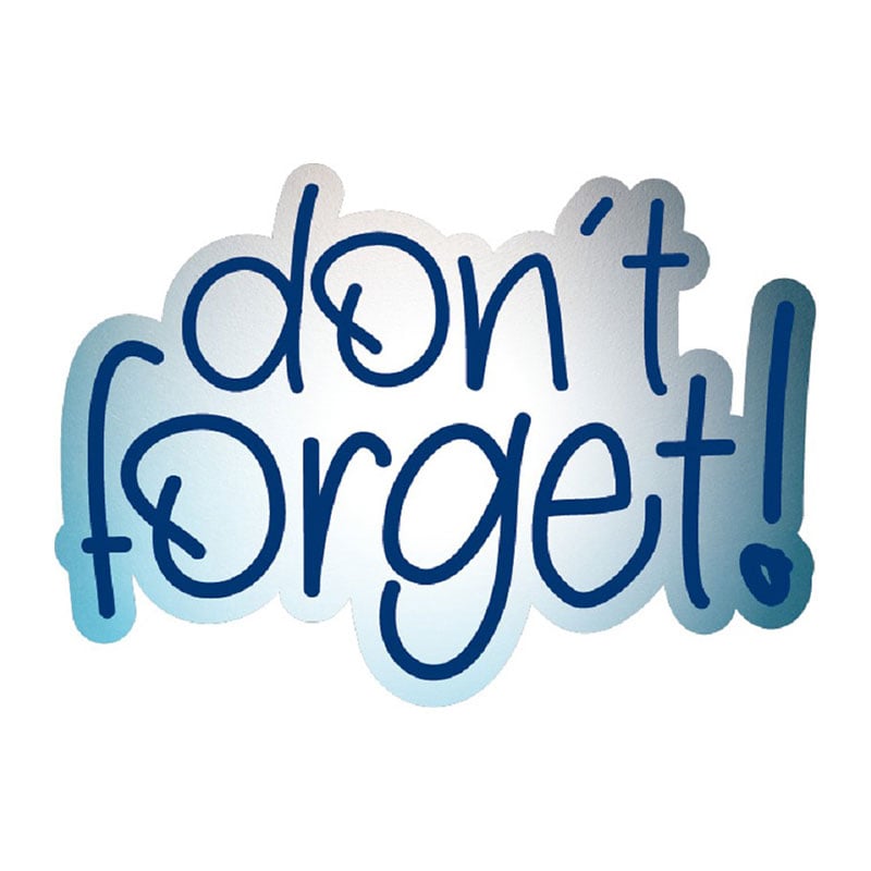 Gespaensterwald Magnet, Don’t forget
