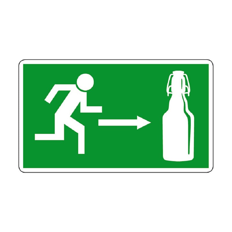 Gespaensterwald Magnet, funny sign