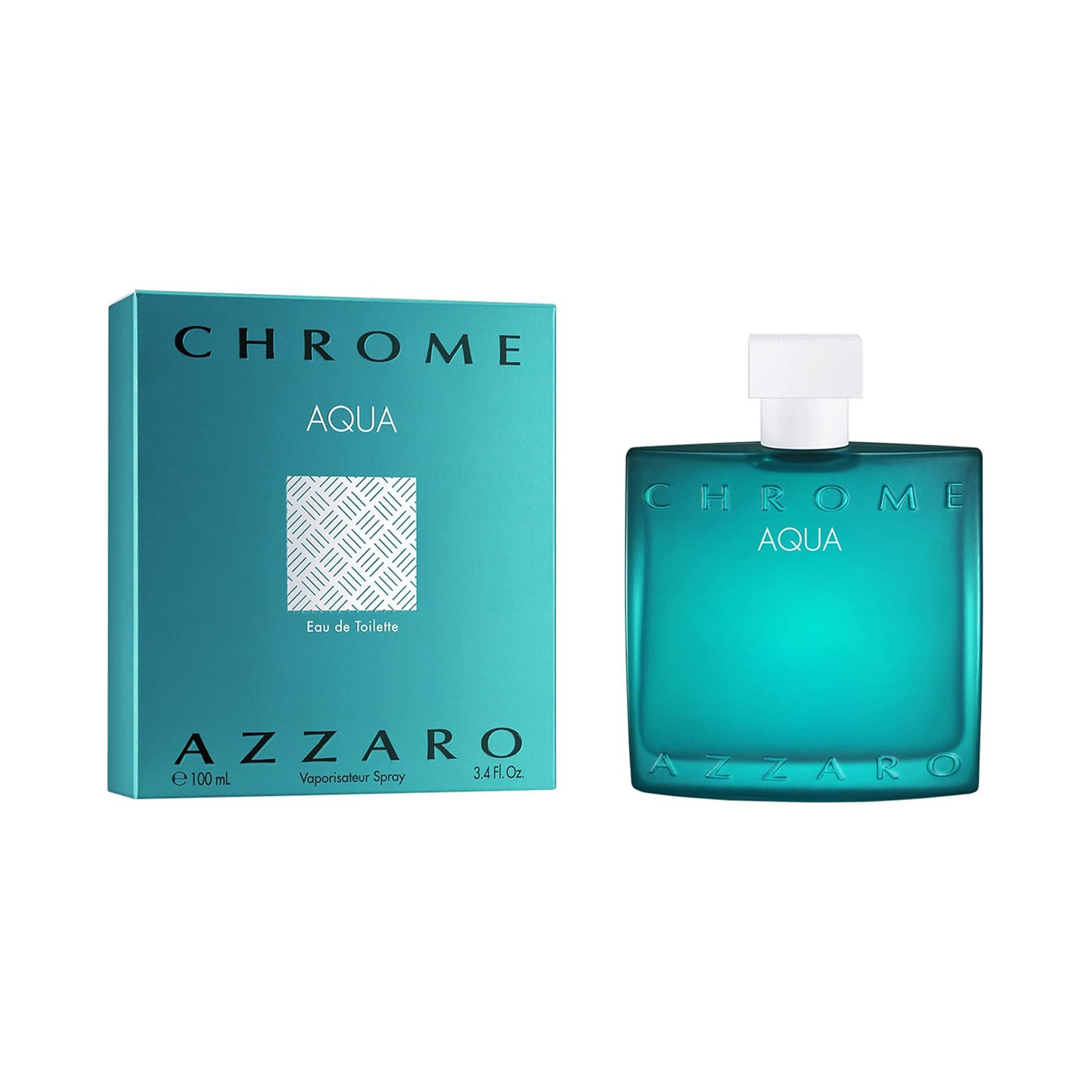 Azzaro Perfume Chrome Aqua, FR M, Eau de toilette, men’s, 100 ml