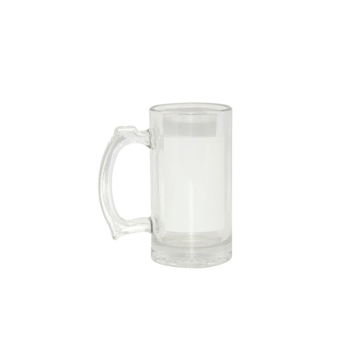 BESTSUB Beer Mug, glass, 470 ml, customizable