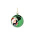 BESTSUB Christmas ball, plastic, diameter 8 cm, green, customizable