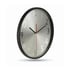 More Than Gifts Wall clock Rondo, black