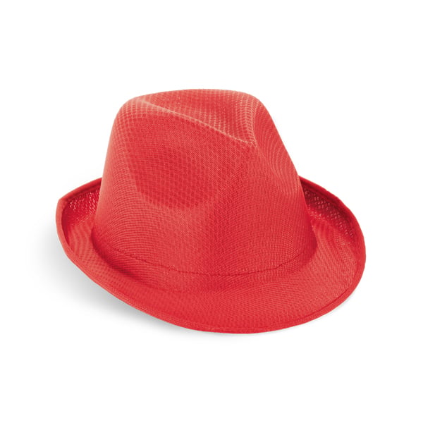 Promotional cap, red, 10 pieces