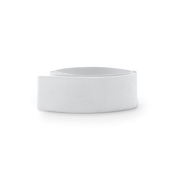 Promo ribbon for cap, white, 10 pcs