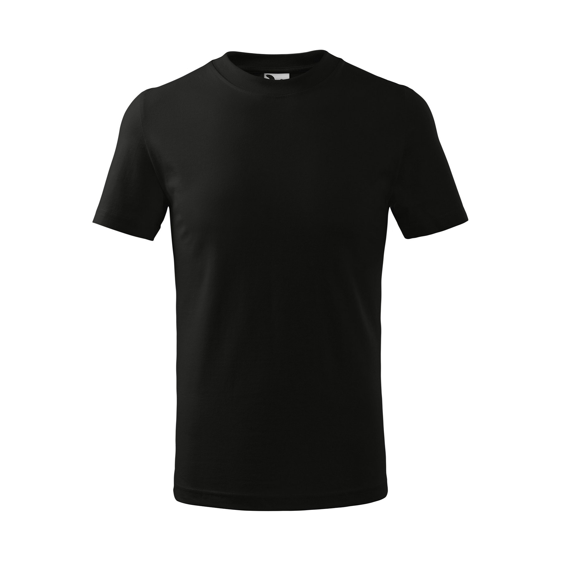 Malfini Kids T-Shirt Basic 138, Size 146 cm, Age 10 Years, Black