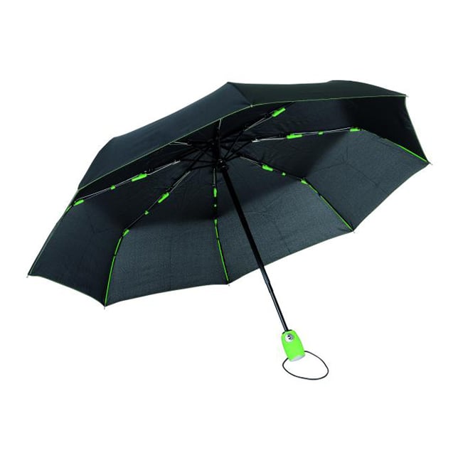 TOPS Umbrella Streetlife, automatic, folding, black-light green