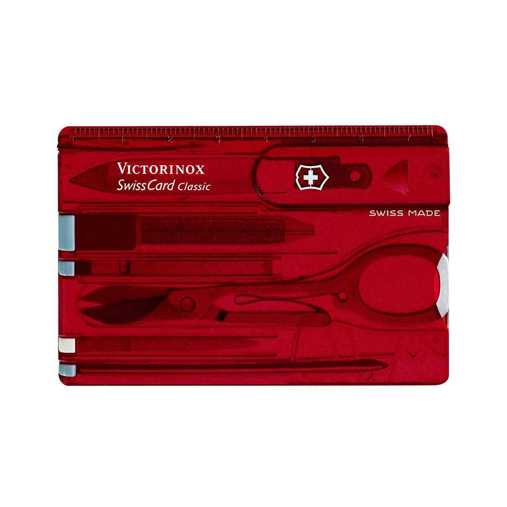 Victorinox Swiss Card Ruby set, red