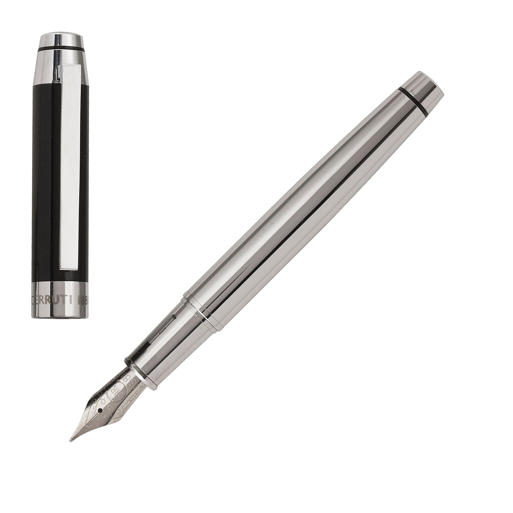 Cerruti 1881 Fountain pen Heritage, in box, black