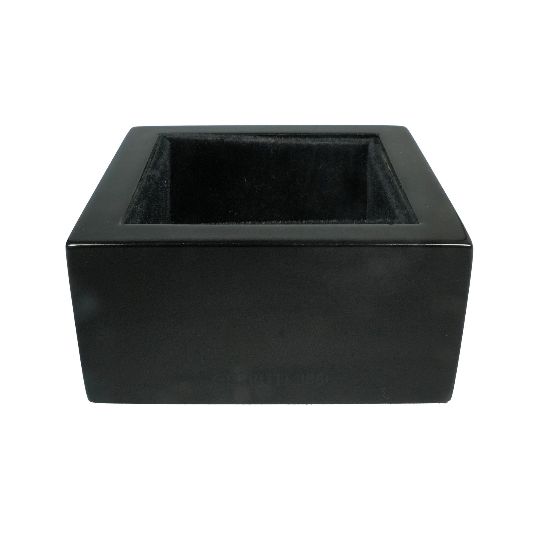 Cerruti 1881 Piano note holder, leather, black
