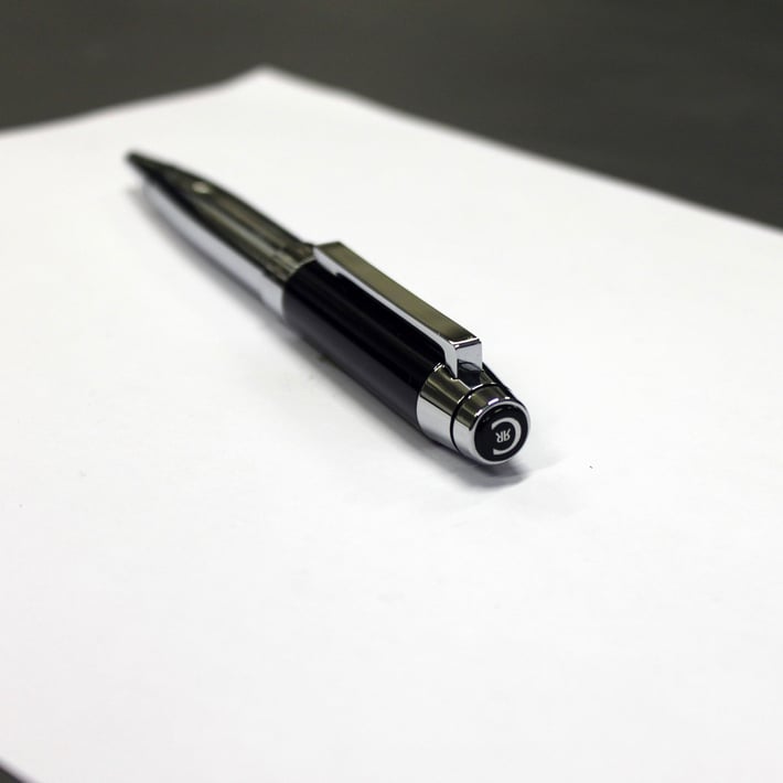 Cerruti 1881 Химикалка Heritage, в кутия, черна