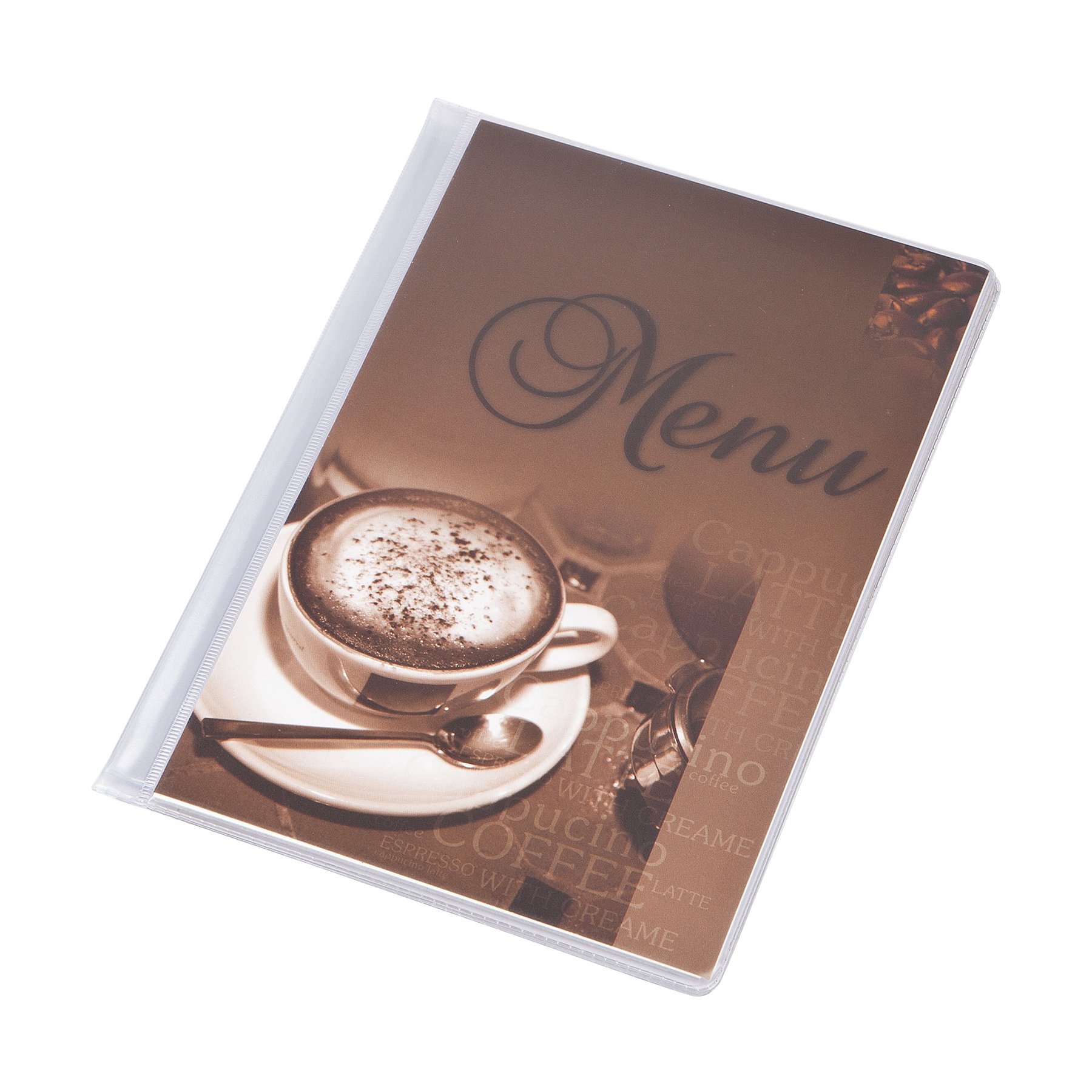 Menu folder, for cafe, A5, PVC, type 1